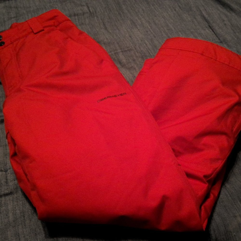 Obermeyer Red Ski Pants